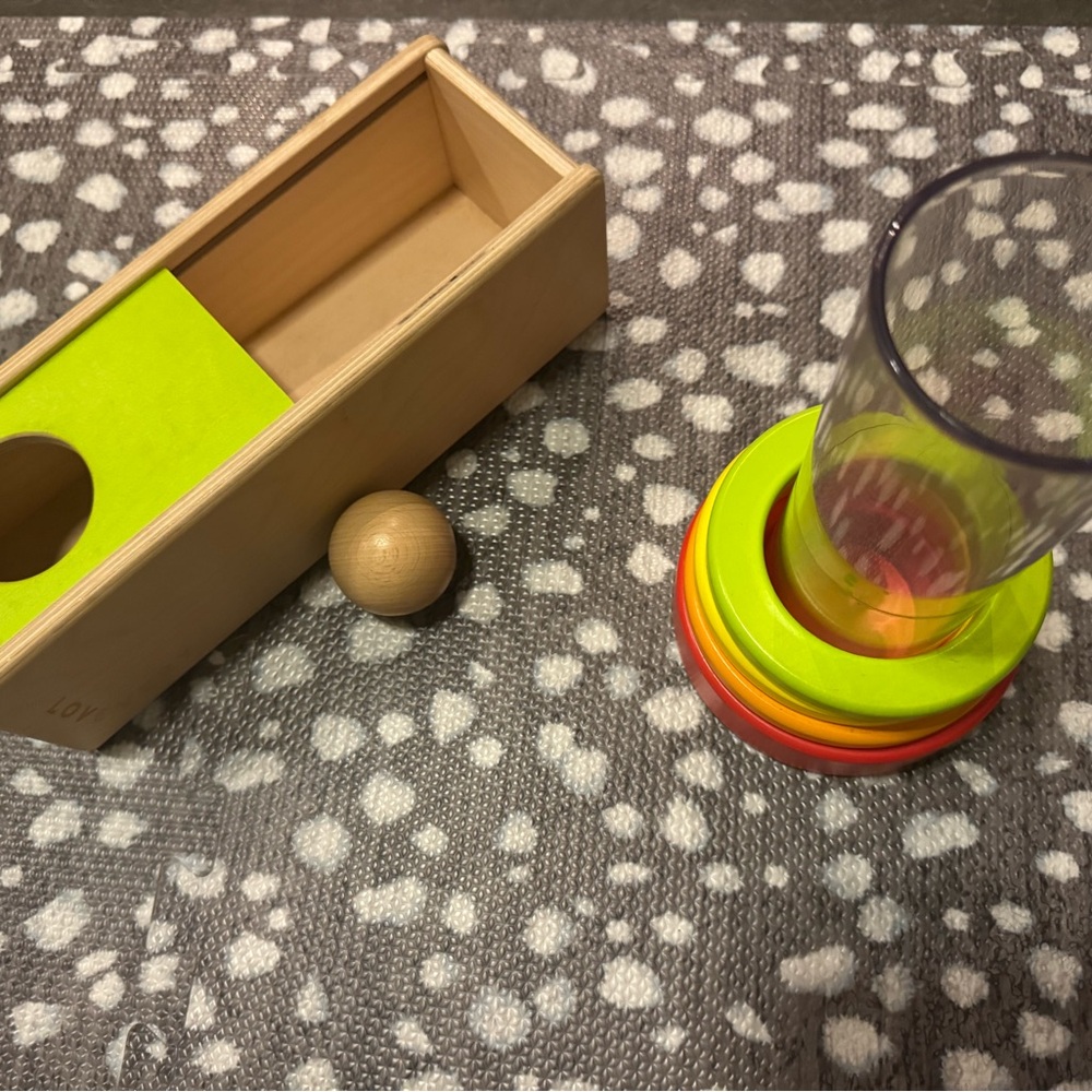 Colorful Wooden Learning Toy Set